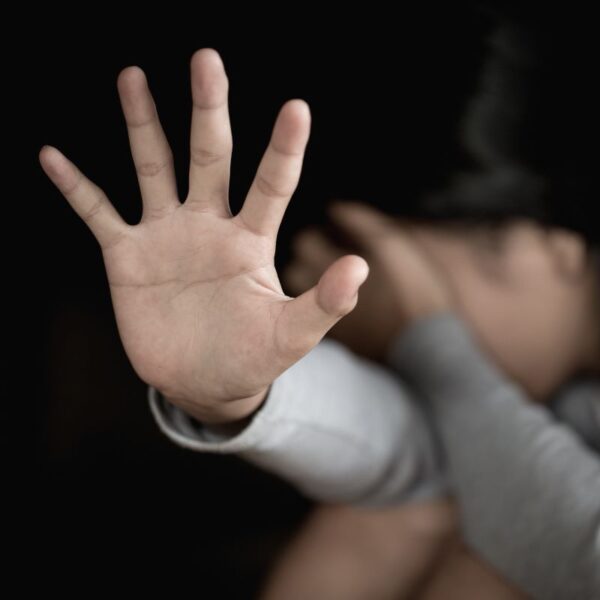 hand maakt stopgebaar